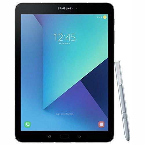 Samsung Galaxy Tab S3 LTE Model SM-T825C 32GB - Factory Unlocked International Model, No Warranty in The US - GSM ONLY, NO CDMA (Silver)