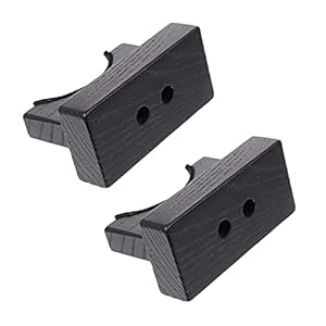 2 Stuks Stokbeugel Muurbevestiging Honkbalknuppel Softbal Bat Rek Honkbal Houder Voor Aan De Muur Honkbalknuppel Muurhanger Vleermuis Souvenir Stand Hout Horizontaal Showcase