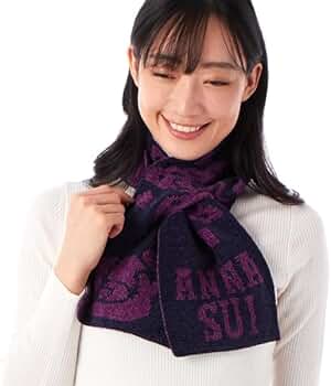 Amazon | [ANNA SUI] アナスイ ニット差し込みマフラー
