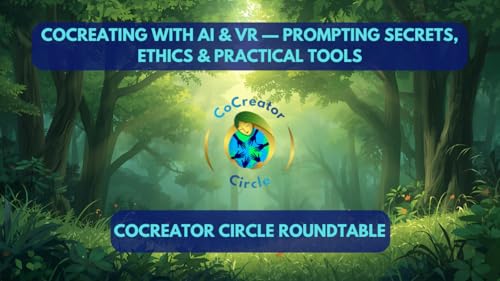 CoCreating with AI & VR — Prompting Secrets, Ethics & Practical Tools Podcast Por  arte de portada