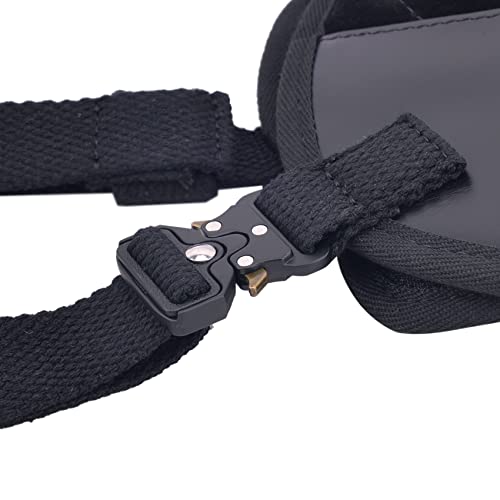 Oxpang Leather Field Shield, Canvas Shooting Vest Pad For Right Or Left Handed Hunter (Black, Left Handed) #TOP2