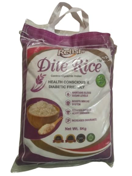 Relish Diet Rice Bag | Diabetic Friendly White Rice 5 Kgs Bag-image-8