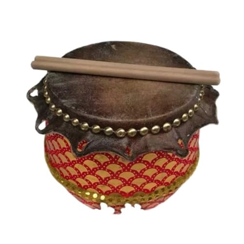 20cm Lion Drum Dance Lion Prop Performance Gongs Drums