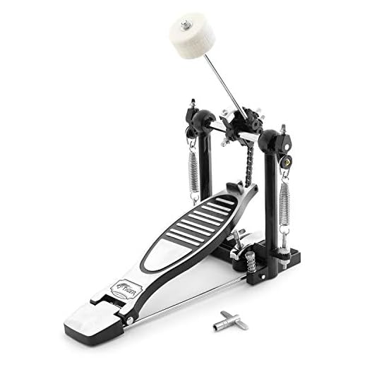 Tiger Claw DHW56-CM - Pedal de bombo, color negro