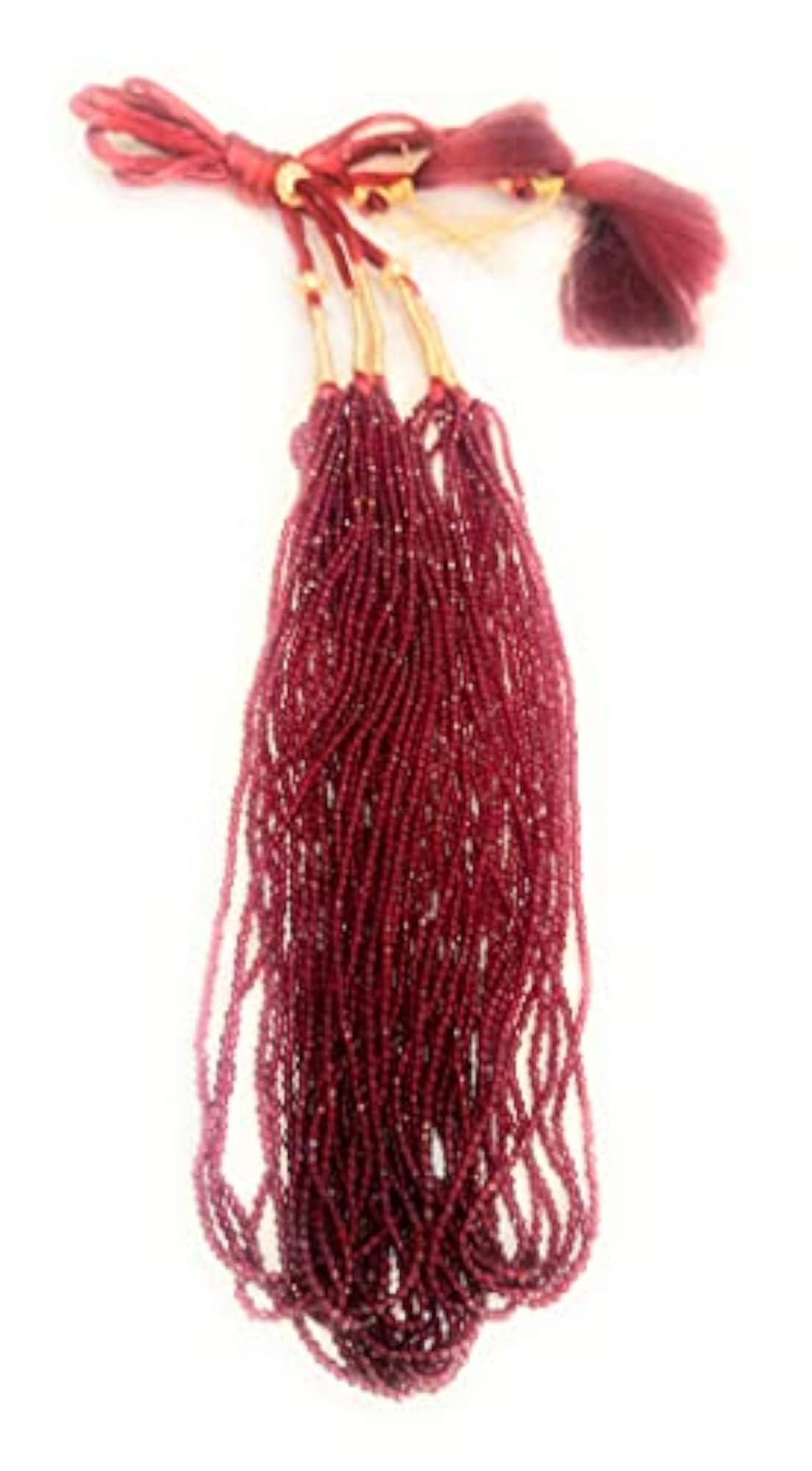 Women's Semi Precious Crystal Stone Multi-Layered Necklace