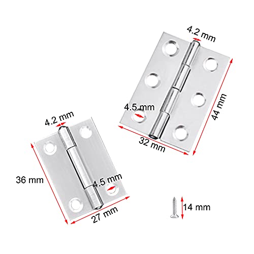 Zhenyuding Cerniera Legno 20 Pezzi Cerniera