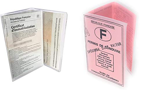 Kinsell ELBA - lot de 2 etui de protection transparent - 3 volets/6 faces