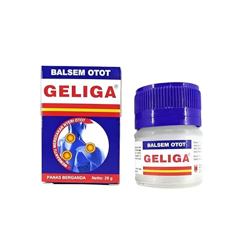 Geliga Muscle Balm - Bálsamo de masaje para aliviar el dolor muscular.