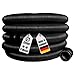Produktbild AquaOne Poolschlauch 32mm 9 Meter schwarz 1 1/4" I Hochwertiger Pool Schlauch für Garten & Schwimmbad Solarschlauch Schwimmbadschlauch Saugschlauch Pumpenschlauch