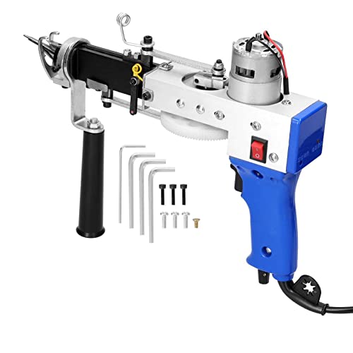 Adjustable Speed Cut Pile Tufting Gun