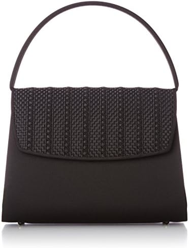 Amazon | [岩佐] 西陣織フラップフォーマルバッグ 8490 クロ | IWASA