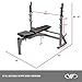 Valor Fitness BF-39 Adjustable FID Olympic Bench with J-Hooks and Bar Catches
