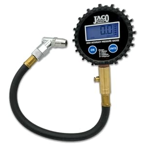 JACO Superior Products ElitePro Digital Tire Pressure Gauge – Professional Accuracy – 200 PSI
