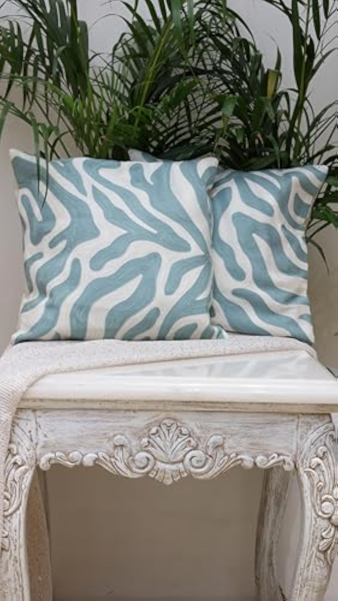 Arial Art Cushion Cover
