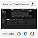 Keychron J2 Kabellose Mechanische Tastatur, 2,4 GHz Bluetooth QMK 75% Layout RGB mit Drehknopf, Hot-Swappable Bananenschalter Kompatibel mit Mac Windows Linux für Gaming Office - Schwarz