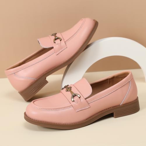 Image of Loafers for Women Womens Shoes Comfortable Dressy Slip On Low Heel Flats