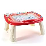 Ardoise Magique Enfant Tableau De Dessin Magnétique Coloré à Multicolore Grand Format lanche à Dessin Effaçable Aimant pour Bébés Loisir Créatif Jouet Educatif,A1