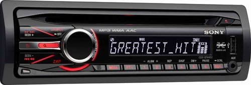 Sony CDX-GT440U In-Dash CD Receiver MP3/WMA/AAC Player (Discontinued by