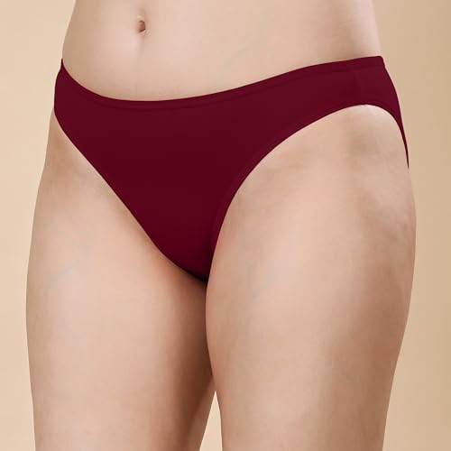 Image of London Hills Panty Set for Women Super Combed 100% Pure Cotton | Underwear for Women Combo | Seamless Panties for Woman | Lingerie for Women's Combo | Hipster Panty'| Pack of 3, Colors May Vary