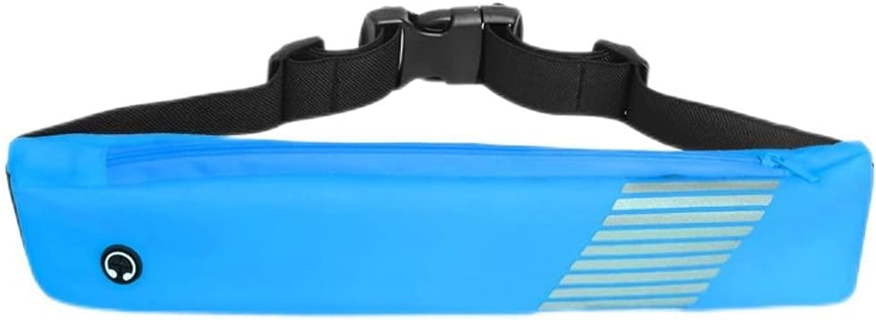 Outdoor Running Bag Multifunctional Waist Belt Ultraing Light Waist Pouch Waterproof Gym Phone Holder Cellphone Pouch Waist Bag(E)
