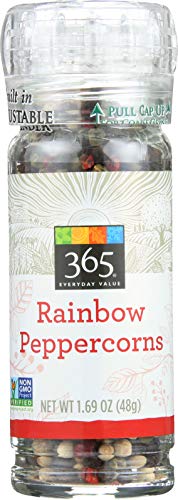 Whole Foods Market, Peppercorns Rainbow Grinder, 1.69 Ounce #TOP12