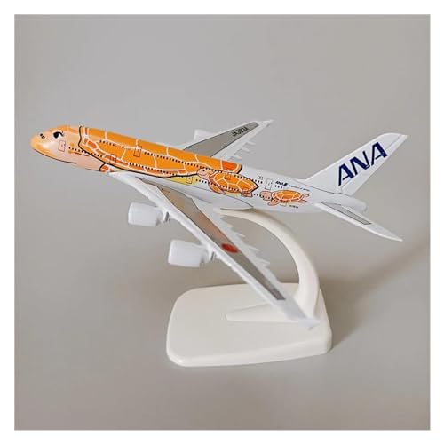 Avion miniature A380 Sea Turtle métallique vintage de collection moulé sous pression