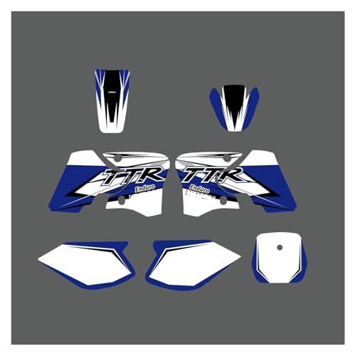 Autocollant TTR90 pour renover un carenage abime kit graphique deco moto 00-07