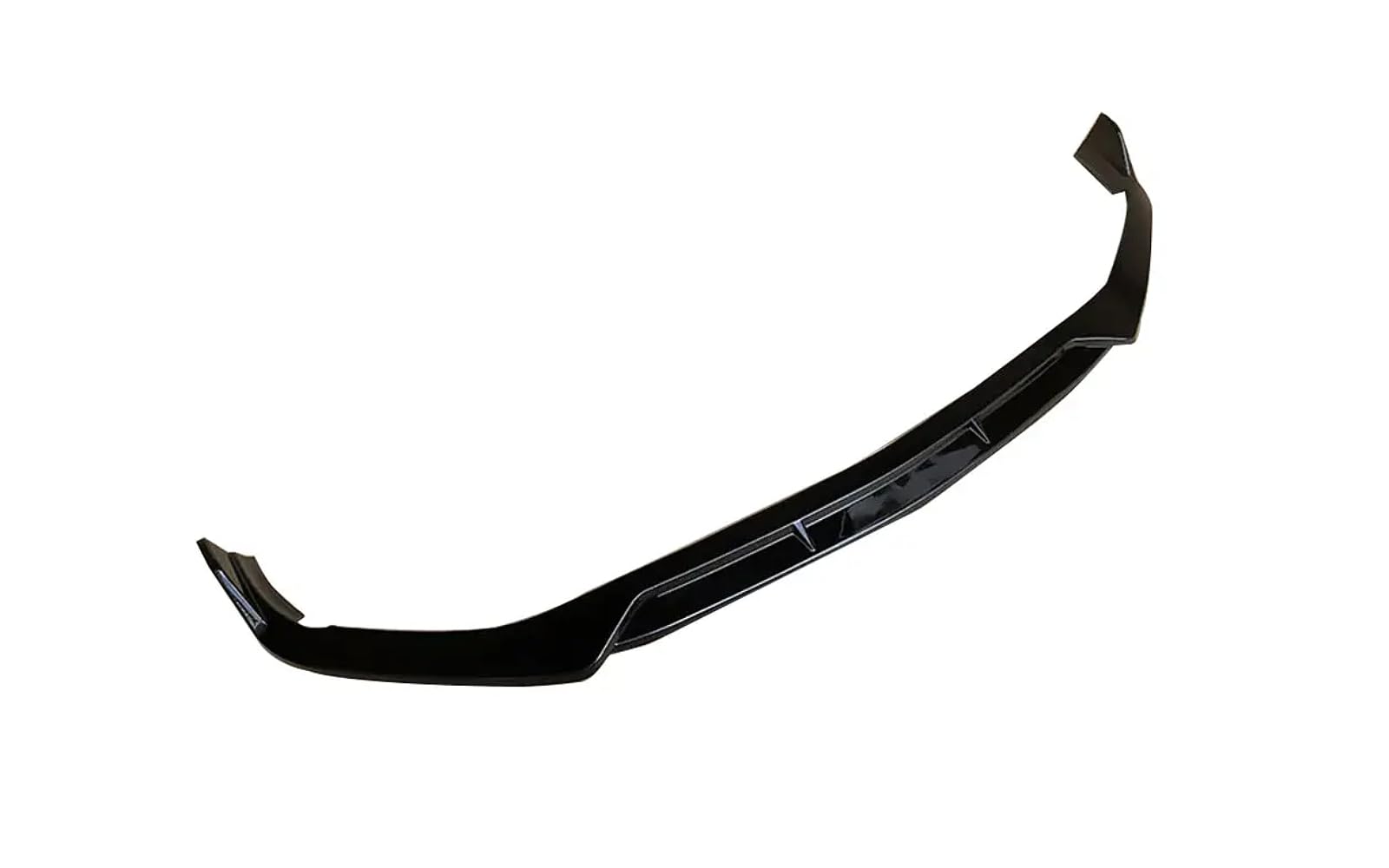 Mptuned Frontstoßstangen-Spoiler Glänzend Schwarz Kompatibel mit Mercedes-Benz C-Klasse W206 C300 AMG Limousine 2022-2024 | Hochwertiger ABS Kunststoff, Inklusive Befestigungsmaterial