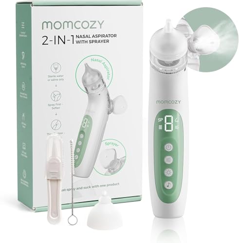 Aspirateur nasal électrique 2-en-1 à pulvérisation Momcozy BN007