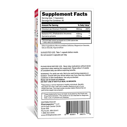 Pharmaganics 71240 Dr. Stephanie'S Bundle Pack - 24 Hour Support + Carb & Sugar Blocker thumb #6
