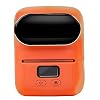 Label Maker Machine, M110 Draadloze Draagbare Thermische etiketprinter Compatibel met Android iOS Drive Module Orange