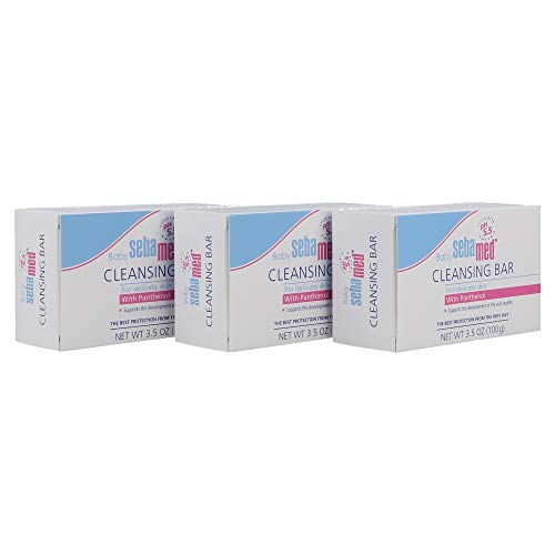 Image of Sebamed Baby Ultra Mild Cleansing Bar - Hypoallergenic Non-irritating Cleanser with Vitamins and Amino Acids 3.5 Ounces (100g) (3)
