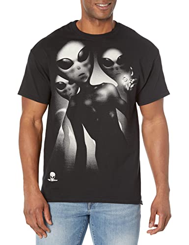 90s LIQUID BLUE エイリアン ロンT Tシャツ USA製 黒 XL Liquid Blue Alien Visitors Black T-Shirt, Small | Amazon.com