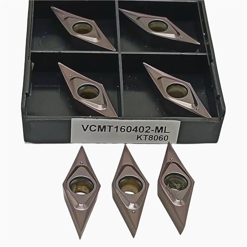 10 piezas Insertos de Diamante para Torno CNC miniatura 3