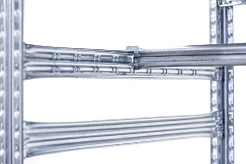 Metalsistem Scaffale ad Incastro, Dimensioni 2000