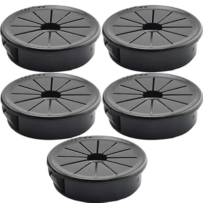 Aifeier ET 5PCS 1-1/2 Inch(37.5mm) Cable Grommets Petal-Shaped