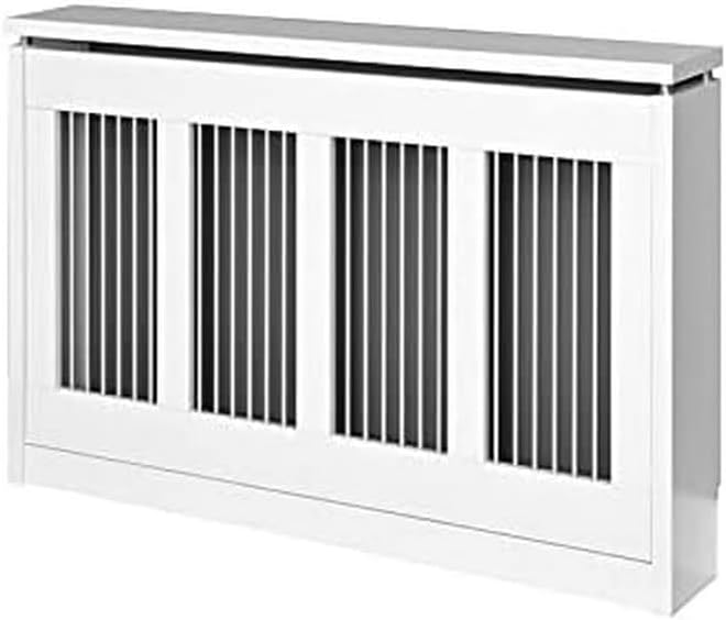 Cubre Radiador Cristian 3121-120 x 84 x 18 Blanco