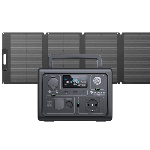BLUETTI Generatore Solare EB3A con Pannello 120W