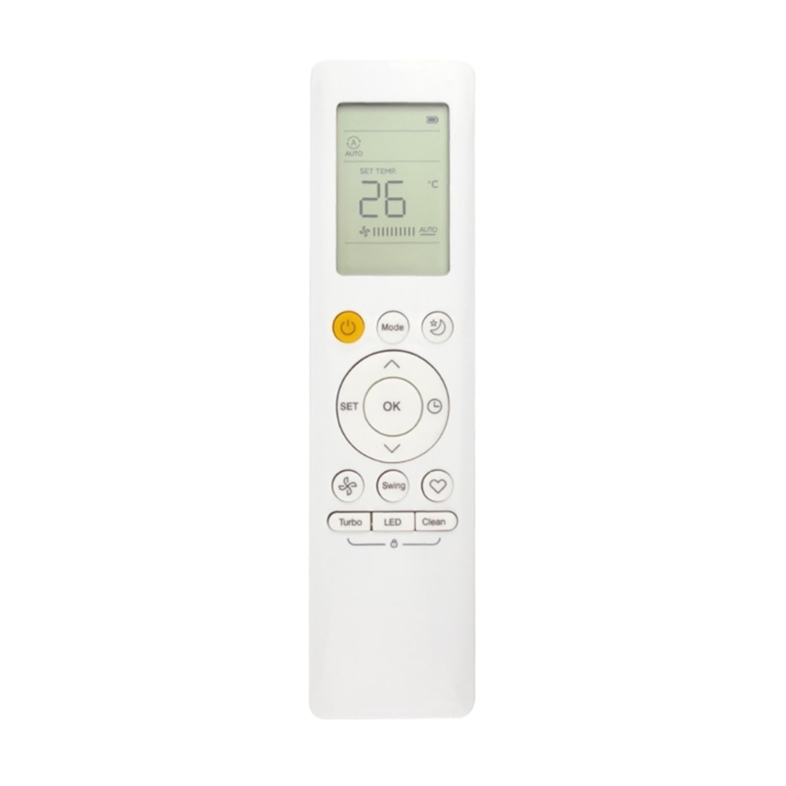 Télécommande pour climatiseur avec écran LED lisible modèle R06 BGCE