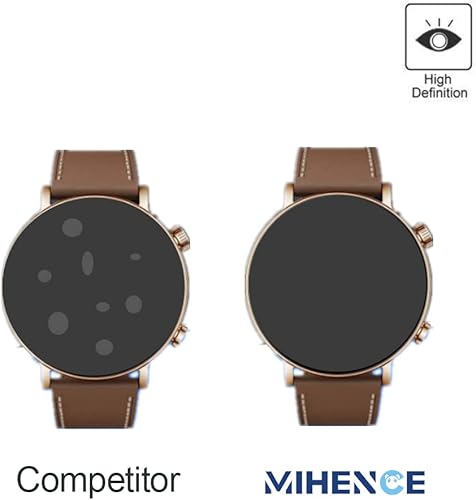 Miniatura 5 de [3 piezas] Protector de pantalla compatible con Amazfit GTR 3 Pro edición limitada, película protectora de vidrio templado antiarañazos 9H