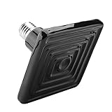 Lámpara de calefacción para reptiles, incubadora de mascotas Emisor de bombilla de calor de alta eficiencia térmica resistente para reptiles para cría de mascotas y eclosión para amantes de(75w)