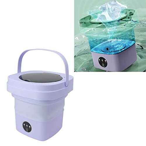 Máquina de Lavar, Máquina de Lavar Portátil de 6,5 L e Centrifugação 100‑240 V Com Tubo de água para