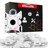 OTUAYAUTO 10PCS 51321938884 Window Regulator Sliding Pivot Clips - Front Window Slider Clips for BMW E32 E34 E36 Z3 Z4 E90 E91 E92 - Replace OEM: 51-32-1-938-884