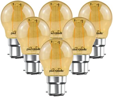 Ampoules LED Vintage Edison - 8W, 2700K, Culot E27/B22, Style Rétro, Dimmable, 25 000 H