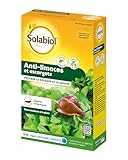 Solabiol Anti-Limaces & Escargots - 750g - Granulés - Jusqu’à 197m² - Résistant À La Pluie...