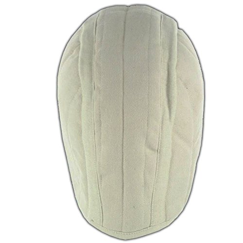 Casquette médiévale coton blanc THOR INSTRUMENTS rembourrage artisanal - 4
