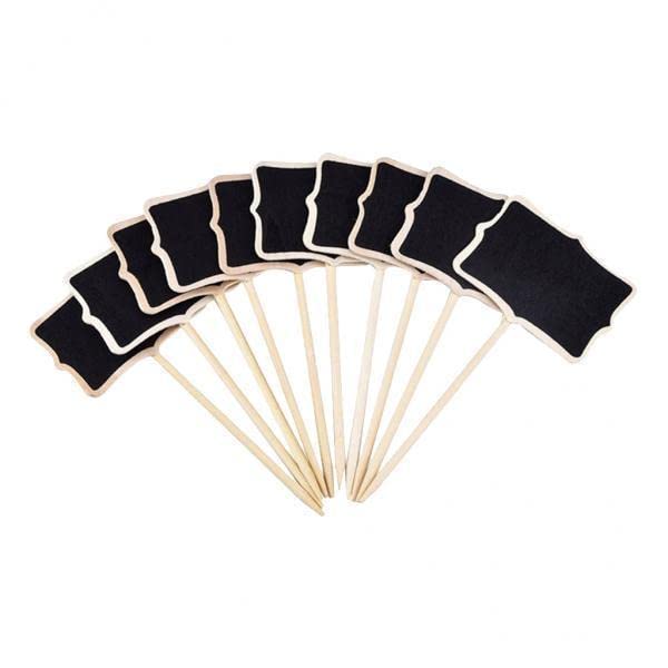 Enakshi® 8x10 Pieces Wooden Blackboard Chalkboard Message Board with Stick Tags|Home & Garden | Home D?©cor | Message Boards & Holders