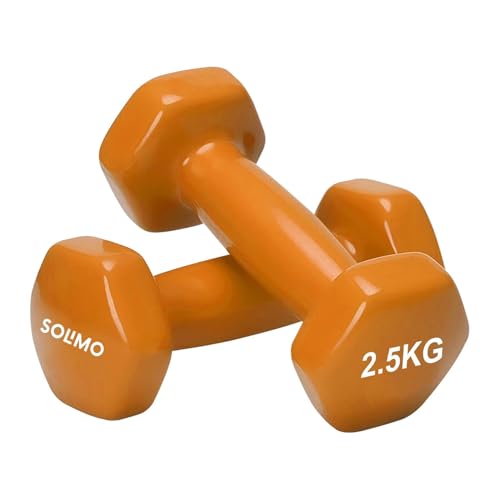 Image of Amazon Brand - Solimo Vinyl Dumbbell
