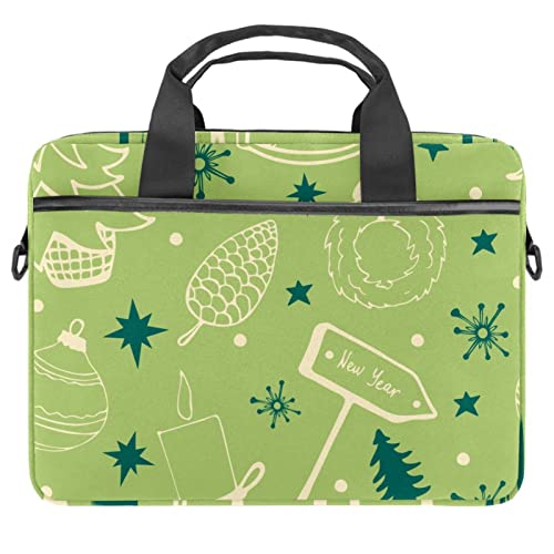 Sacoche ordinateur portable 13-14.5 pouces bandoulière fleur antichoc
