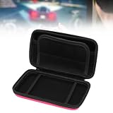 Futerał do Przenoszenia Kompatybilny z Nowym 2DS XL 2DS LL dla Nowego 3DS 3DS, Wodoodporny, Twarda Torba Podróżna z 8 Miejscami na Gry, Przenośny Pokrowiec Ochronny na konsolę